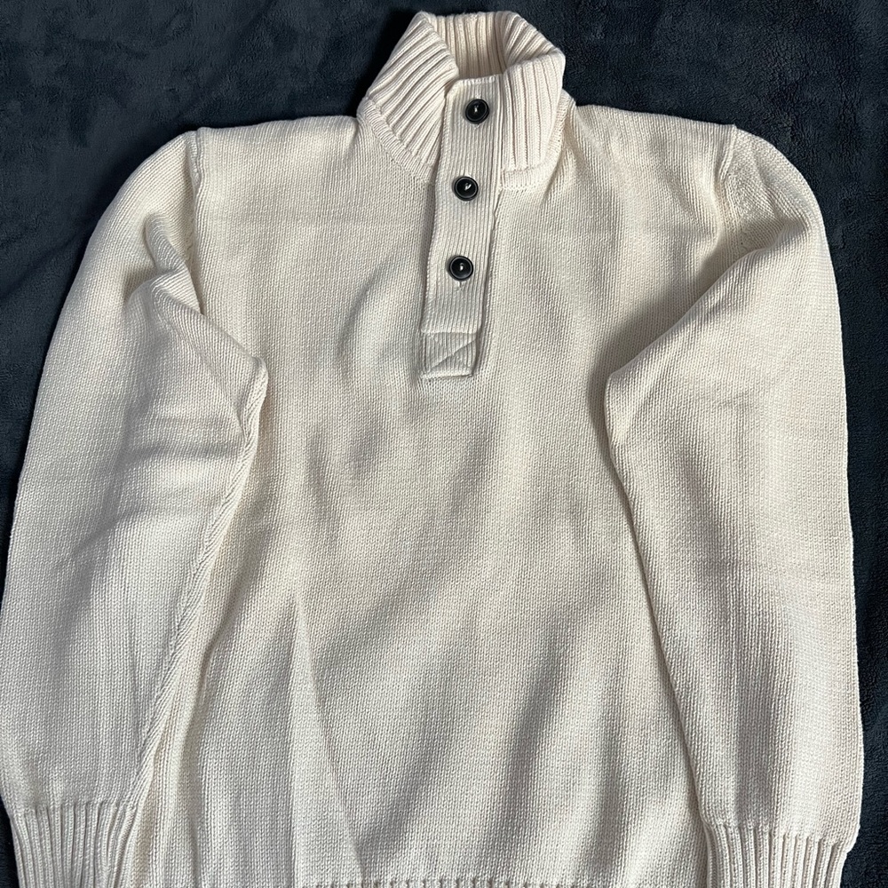 ***SOLD*** 3 Button Up Sweater